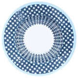 Imitation Porcelain Plate Bowl Set Fruit Salad Dessert Dish Tableware for Kitchen - Rear View