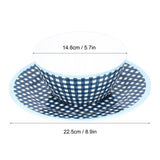 Imitation Porcelain Plate Bowl Set Fruit Salad Dessert Dish Tableware for Kitchen