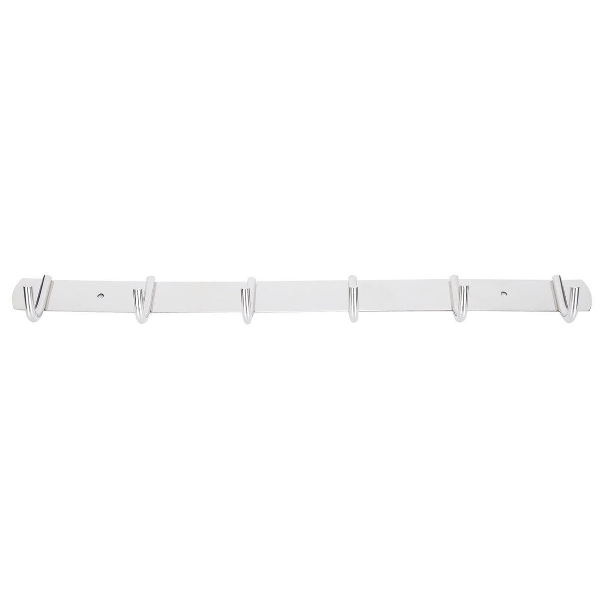 Stainless Steel Towel Hook Storage Rack Hanger with 6 Hooks for Kitchen Living Room Supplies