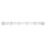Stainless Steel Towel Hook Storage Rack Hanger with 6 Hooks for Kitchen Living Room Supplies