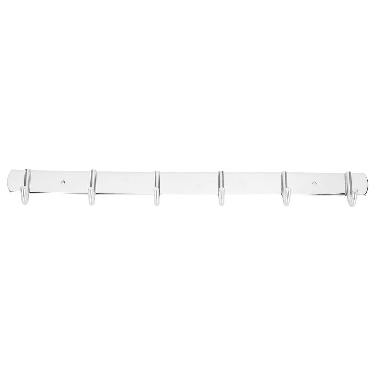Stainless Steel Towel Hook Storage Rack Hanger with 6 Hooks for Kitchen Living Room Supplies