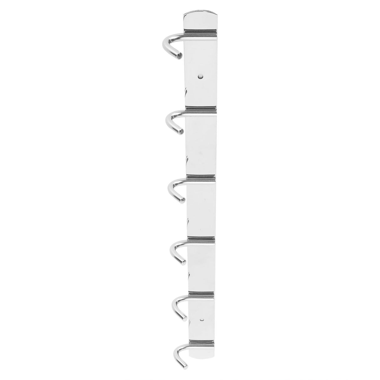 Stainless Steel Towel Hook Storage Rack Hanger with 6 Hooks for Kitchen Living Room Supplies