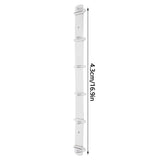 Stainless Steel Towel Hook Storage Rack Hanger with 6 Hooks for Kitchen Living Room Supplies - Extra Image