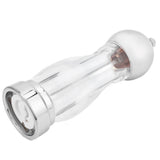 Salt Pepper Grinder Manual Seasoning Mill Shaker Round Acrylic Spice Jars Kitchen UtensilsSmall - Side View