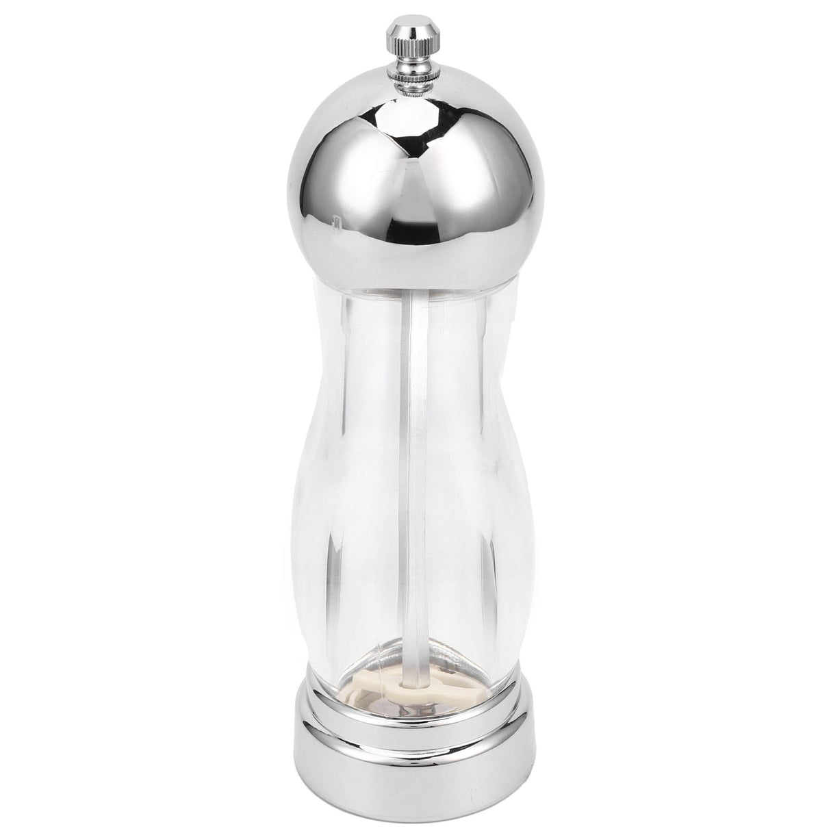 Salt Pepper Grinder Manual Seasoning Mill Shaker Round Acrylic Spice Jars Kitchen UtensilsSmall