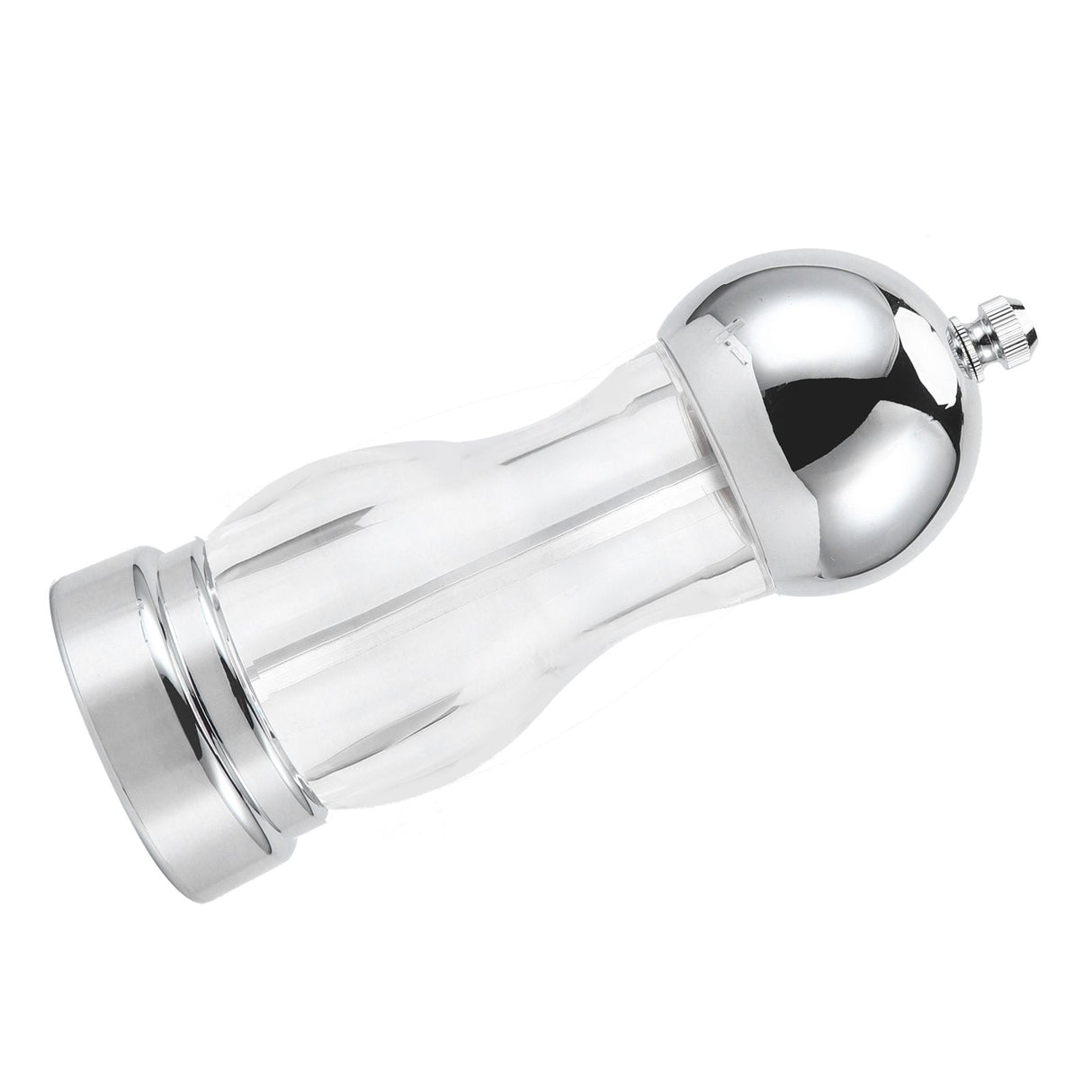 Salt Pepper Grinder Manual Seasoning Mill Shaker Round Acrylic Spice Jars Kitchen UtensilsSmall