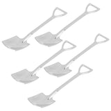 5pcs Dessert Coffee Spoons 304 Stainless Steel Ice Cream Dessert Cake Spoons SetShovel Spoon