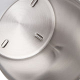 Coffee Latte Cup Thicken 304 Stainless Steel Measuring cup Milk Frothing Jug with Scale Cover1000ml with Cover - Extra Image