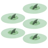 5Pcs Kitchen Sink Drain Plugs Strainer Water Sink Bathtub Drainage Stopper Bathroom AccessoriesGreen
