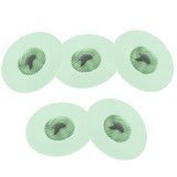 5Pcs Kitchen Sink Drain Plugs Strainer Water Sink Bathtub Drainage Stopper Bathroom AccessoriesGreen - 45-Degree Angle