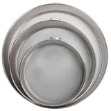 3Pcs Flour Sieve Set 304 Stainless Steel Round Flour Powder Filter Sifter Baking Utensil