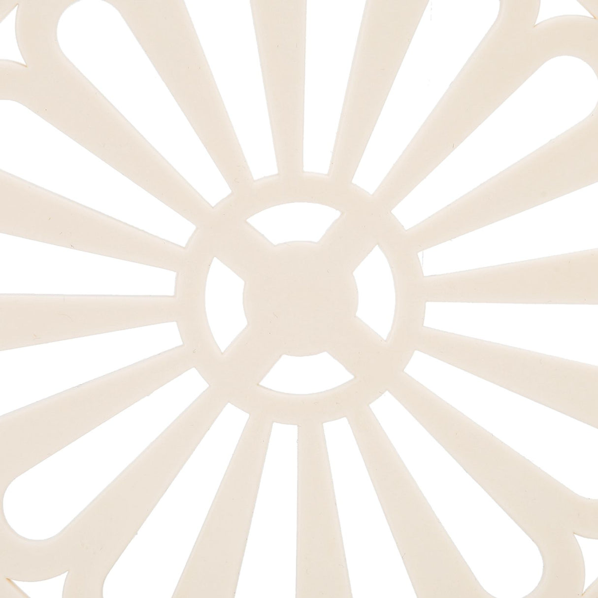 6Pcs Coaster Round Thickened Creative Insulation Pad Kitchen Table Mat Household SuppliesBeige