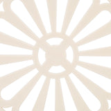 6Pcs Coaster Round Thickened Creative Insulation Pad Kitchen Table Mat Household SuppliesBeige