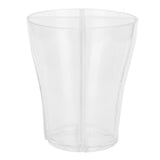 4in 1 Beer Glass Cups Mug Transparent Acrylic Wine Glass for Bar Club Party SuppliesL - Front View