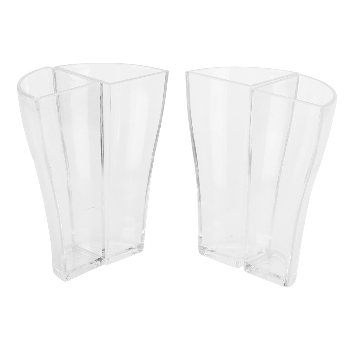 4in 1 Beer Glass Cups Mug Transparent Acrylic Wine Glass for Bar Club Party SuppliesL