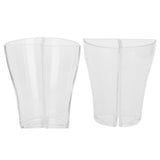 4in 1 Beer Glass Cups Mug Transparent Acrylic Wine Glass for Bar Club Party SuppliesL - Rear View