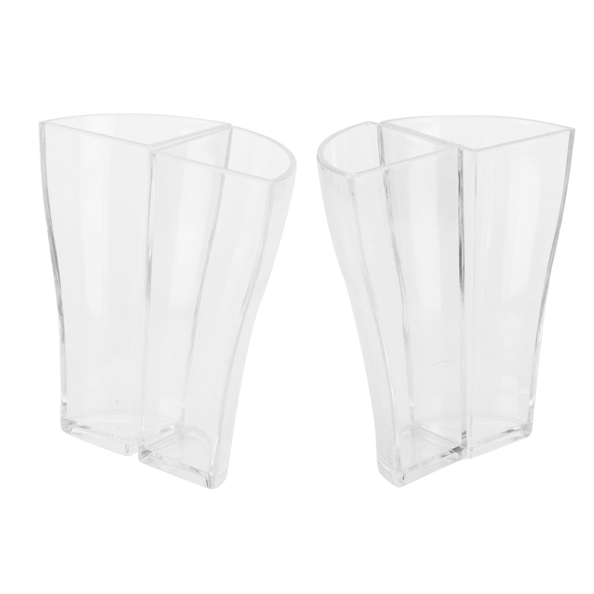 4in 1 Beer Glass Cups Mug Transparent Acrylic Wine Glass for Bar Club Party SuppliesL