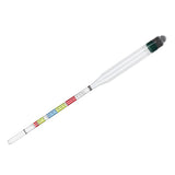 Hydrometer Tester with Sugar Ethanol Density Scales Wine Beer Brewing Measuring Instrument