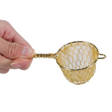Copper Tea Infuser Strainer Reusable Loose Leaf Teapot Filter with Long Handle for Tea Maker