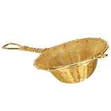 Tea Infuser Strainer Pure Copper Reusable Loose Leaf Teapot Filter for Home Office
