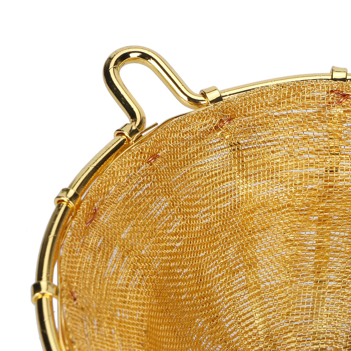 Tea Infuser Strainer Pure Copper Reusable Loose Leaf Teapot Filter for Home Office