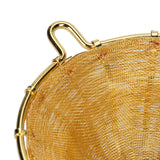 Tea Infuser Strainer Pure Copper Reusable Loose Leaf Teapot Filter for Home Office - Extra Image
