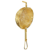 Tea Infuser Strainer Hand Made Copper Reusable Teapot Filter with Long Handle for Tea Maker