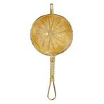 Tea Infuser Strainer Hand Made Copper Reusable Teapot Filter with Long Handle for Tea Maker