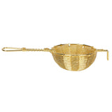Tea Infuser Strainer Hand Made Copper Reusable Teapot Filter with Long Handle for Tea Maker