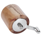 Manual Pepper Grinder Spices Mill Grinding Tool with Long Crank for Home Restaurant - Front View