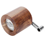 Manual Pepper Grinder Spices Mill Grinding Tool with Long Crank for Home Restaurant - 45-Degree Angle