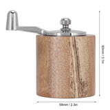 Manual Pepper Grinder Spices Mill Grinding Tool with Long Crank for Home Restaurant