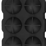 6 Cavity DIY Ice Cubes Mold Ice Ball Maker Mould Tray for Bar Party Cocktail Use Black - Extra Image