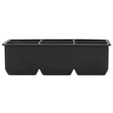 6-Grid Large Ice Cubes Maker Square Ice Cubes Tray Silicone Ice Mold Party Bar Accessories - 45-Degree Angle