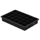 24 Grid Silicone Ice Cubes Maker Mold Square DIY Ice Maker Kitchen Bar Drinking Accessories - Close-Up Angle