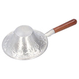 Tea Strainer Japanese Style Hand Made Tea Leaf Infuser Filter Tea Set Accessories(Red Wood Handle )