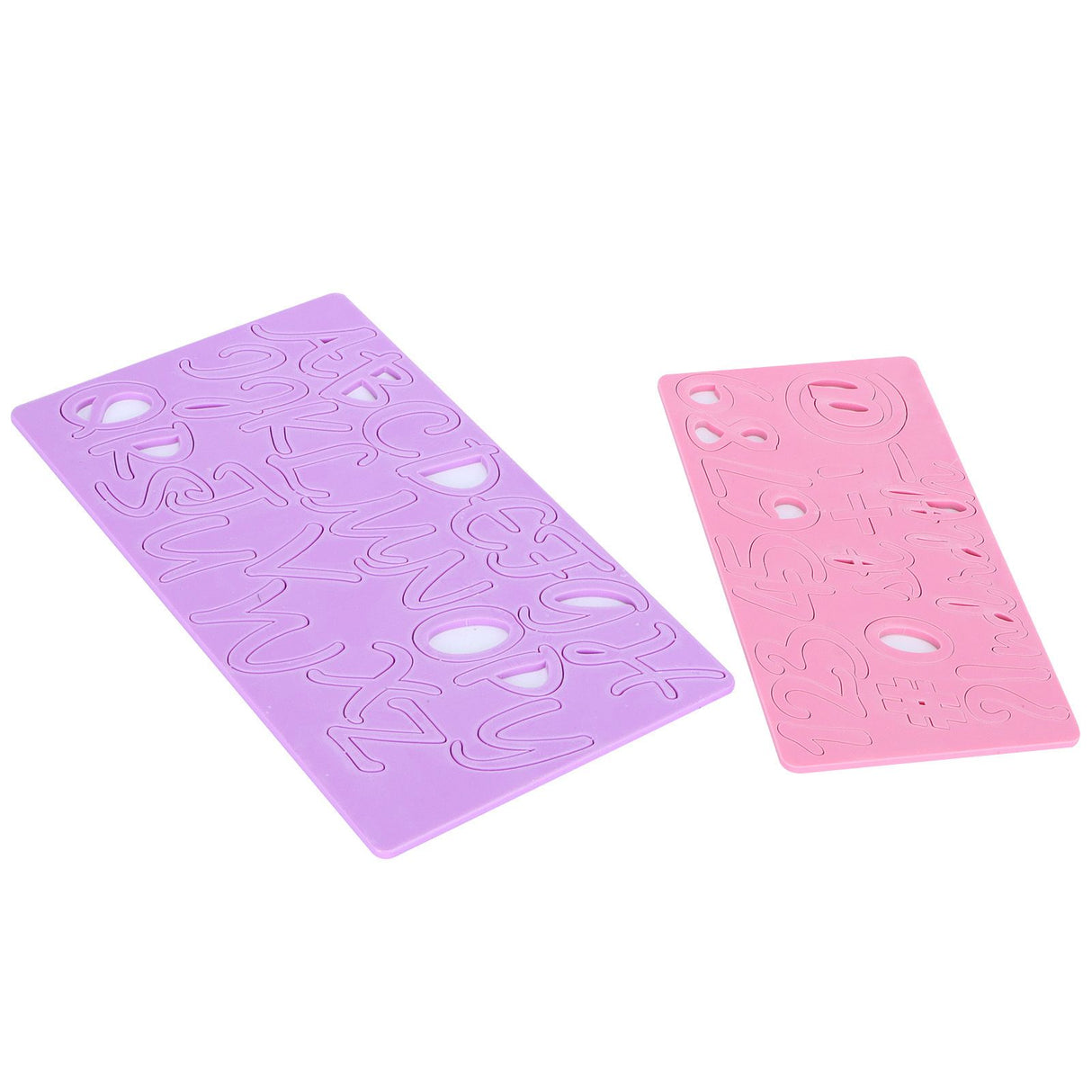 Cake Embossing Mold Alphabet Number Fondant Cake Embosser Decoration Baking Tool