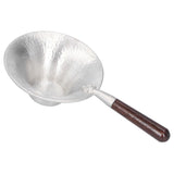 Tea Strainer Innovative Tea Leaf Infuser Filter Brewing Device for Home Office UseBlack Sandalwood Handle
