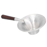 Tea Strainer Innovative Tea Leaf Infuser Filter Brewing Device for Home Office UseBlack Sandalwood Handle