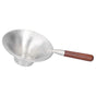 Tea Strainer Innovative Tea Leaf Infuser Filter Brewing Device for Home Office UseRed Wood Handle