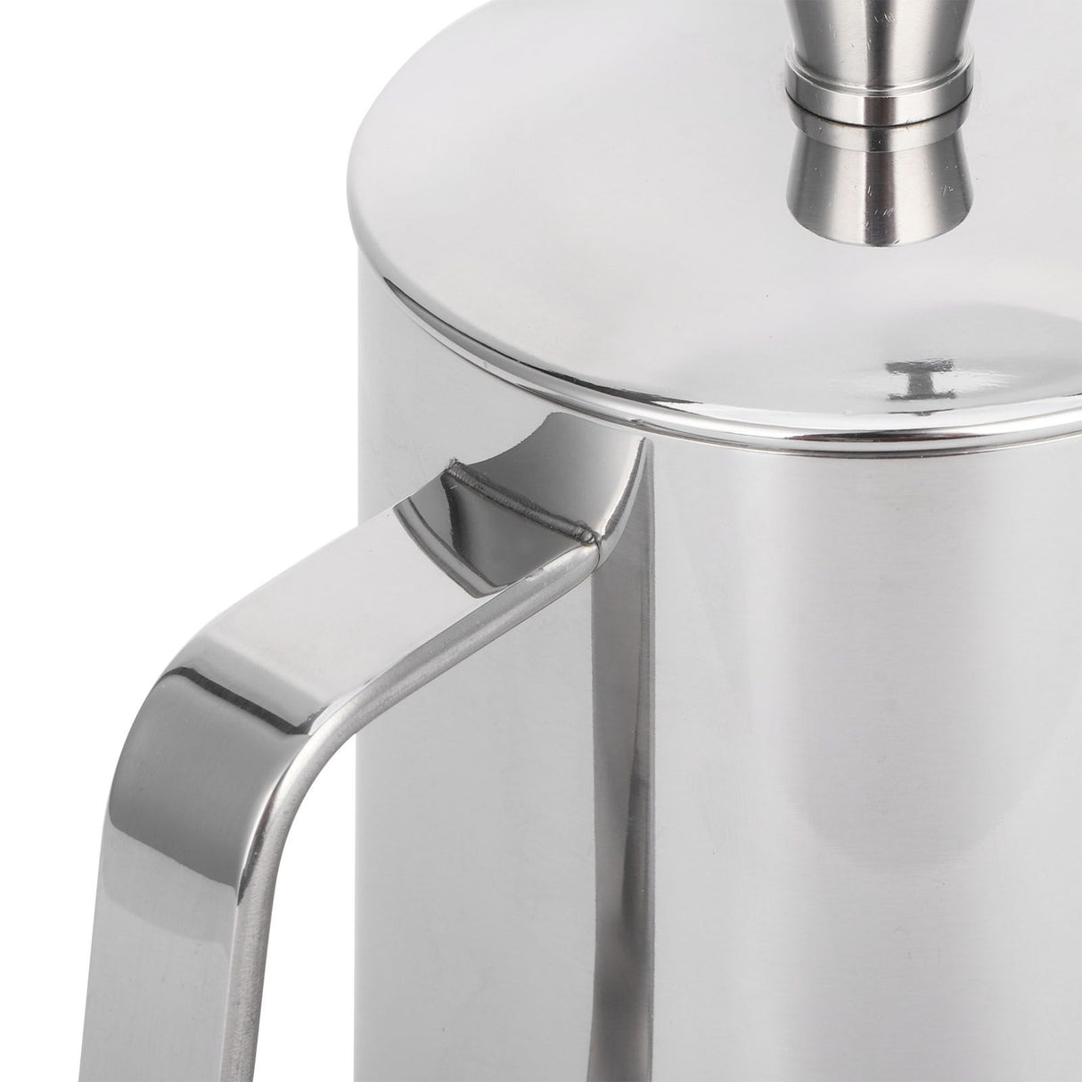 600ml Coffee Drip Kettle 304 Stainless Steel Slender Spout Thicken Coffee Pot with Cover