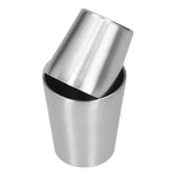 2pcs 304 Stainless Steel Mugs Double Wall Beer Wine Cups Coffee Mug (180ml 300ml)