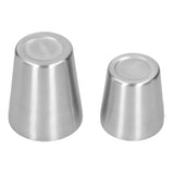 2pcs 304 Stainless Steel Mugs Double Wall Beer Wine Cups Coffee Mug (180ml 300ml)