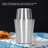 2pcs 304 Stainless Steel Mugs Double Wall Beer Wine Cups Coffee Mug (180ml 300ml)