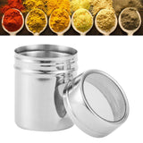 Stainless Steel Fine Mesh Powder Shaker Chocolate Coffee Sifter for Kitchen Baking CookingS