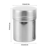 Stainless Steel Fine Mesh Powder Shaker Chocolate Coffee Sifter for Kitchen Baking CookingS