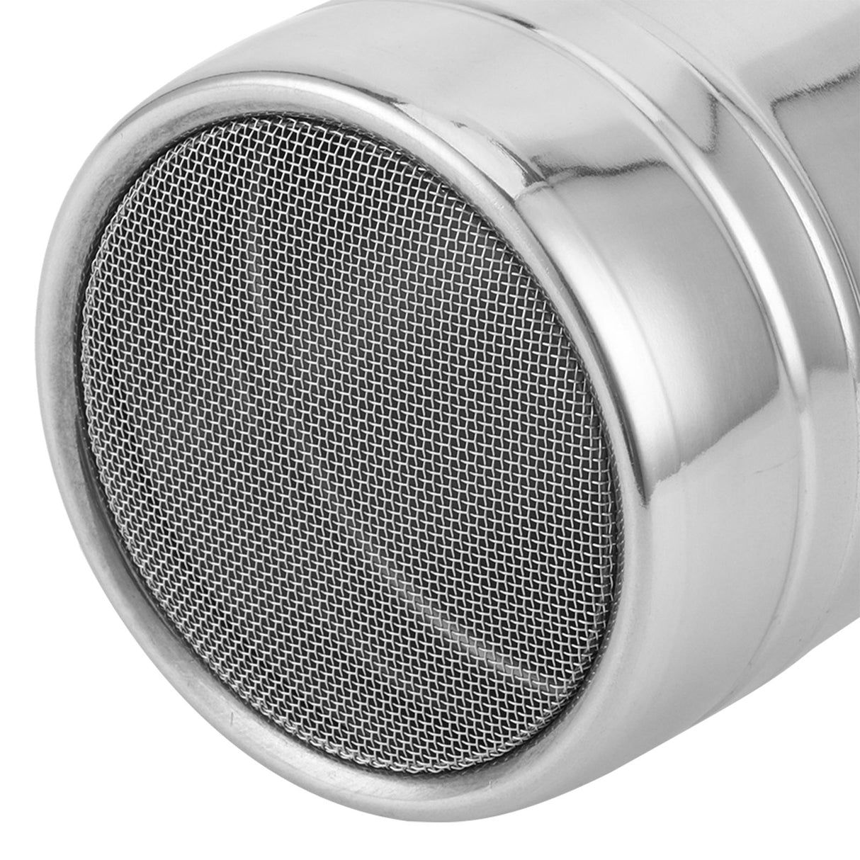 Stainless Steel Fine Mesh Powder Shaker Chocolate Coffee Sifter for Kitchen Baking CookingL