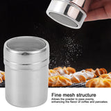 Stainless Steel Fine Mesh Powder Shaker Chocolate Coffee Sifter for Kitchen Baking CookingL - Extra Image