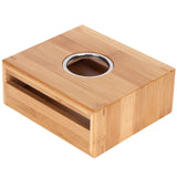 Teapot Warmer Household Bamboo Teapot Heating Base Holder Office Teaware Accessories