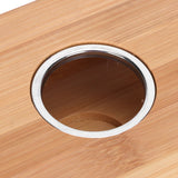 Teapot Warmer Household Bamboo Teapot Heating Base Holder Office Teaware Accessories